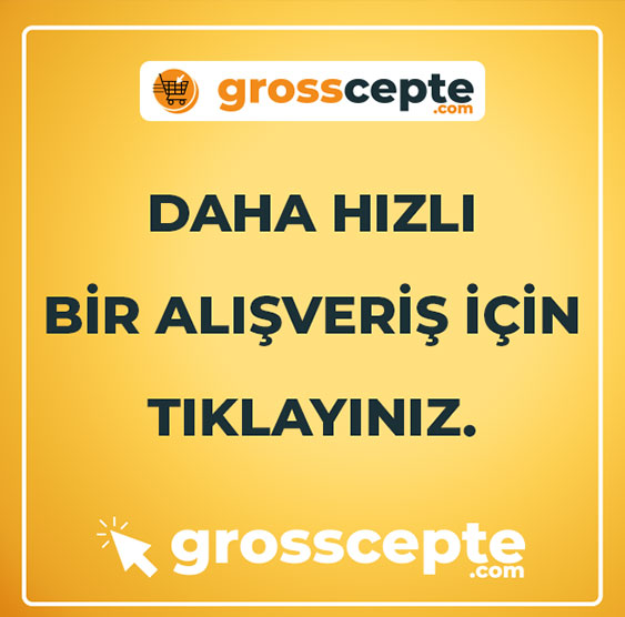 GrossCepte ile Tüm Siparişler Tek Tıkla Kapında..!